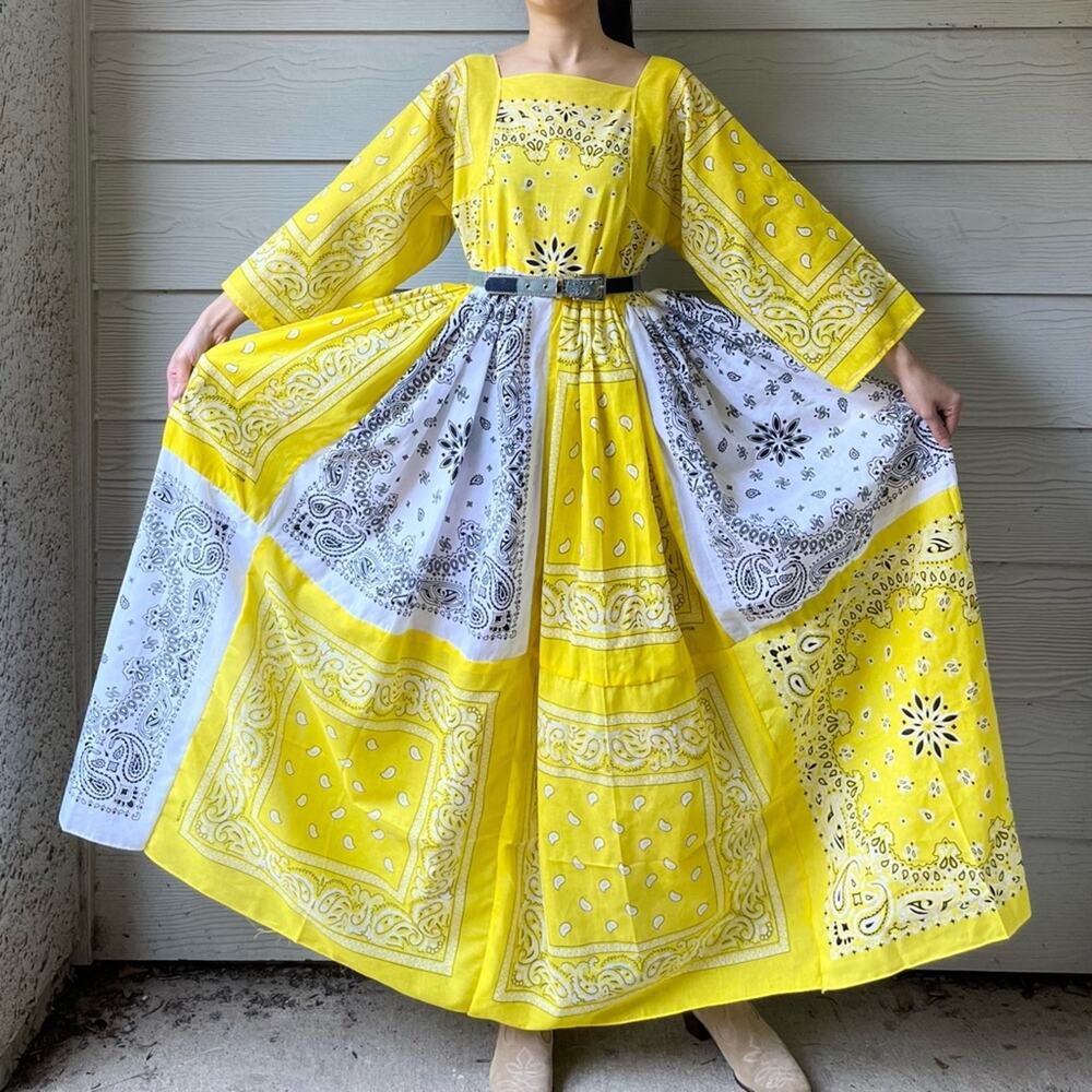 Handmade Bandana Dress SKU 10093